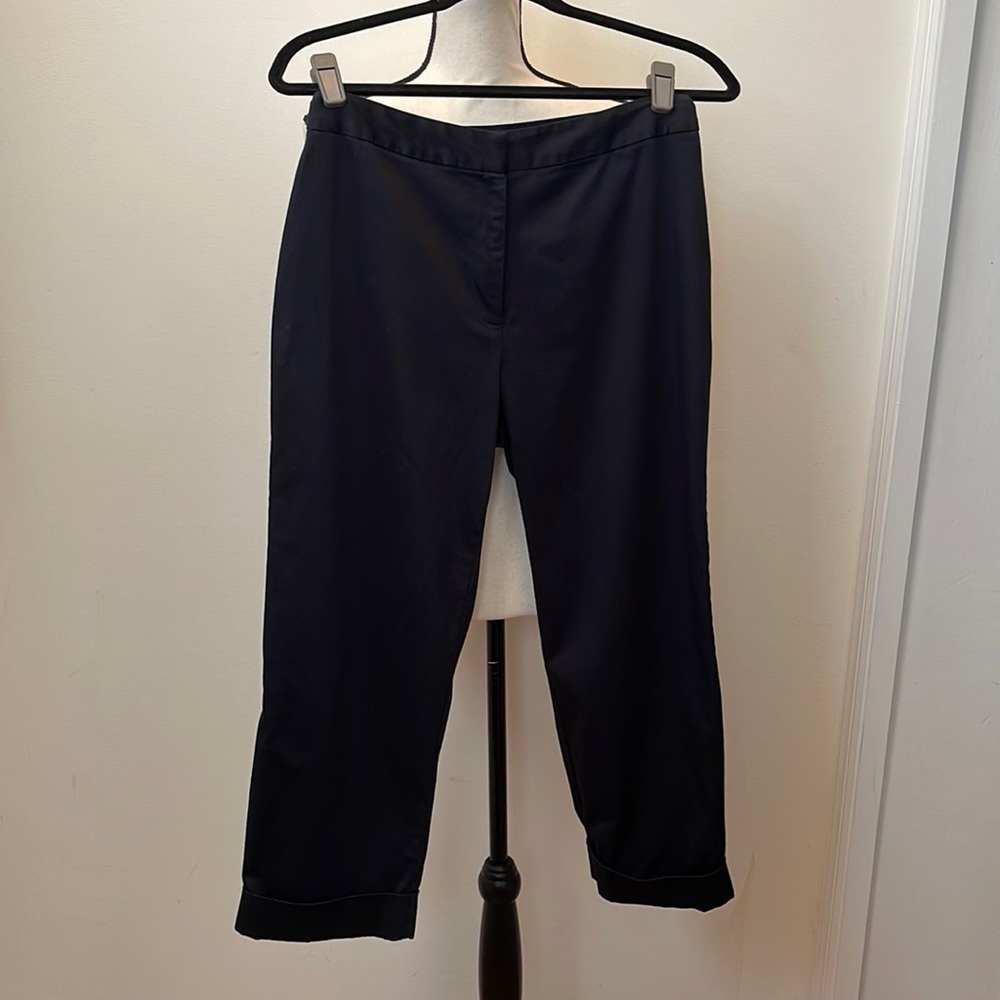 Worthington Cotton Cuffed Crop Pants